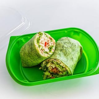 chicken caesar wrap